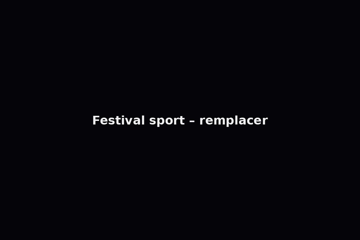 Festival sport